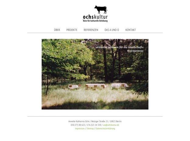 Ochskultur Berlin Webdesign