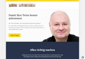 Der Lektor Berlin Webdesign